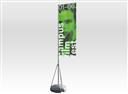 Outdoor Wind Flag with round base