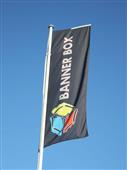 Outdoor pole flags